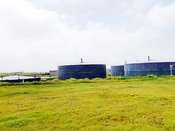 內(nèi)蒙興安盟一萬方大型沼氣工程